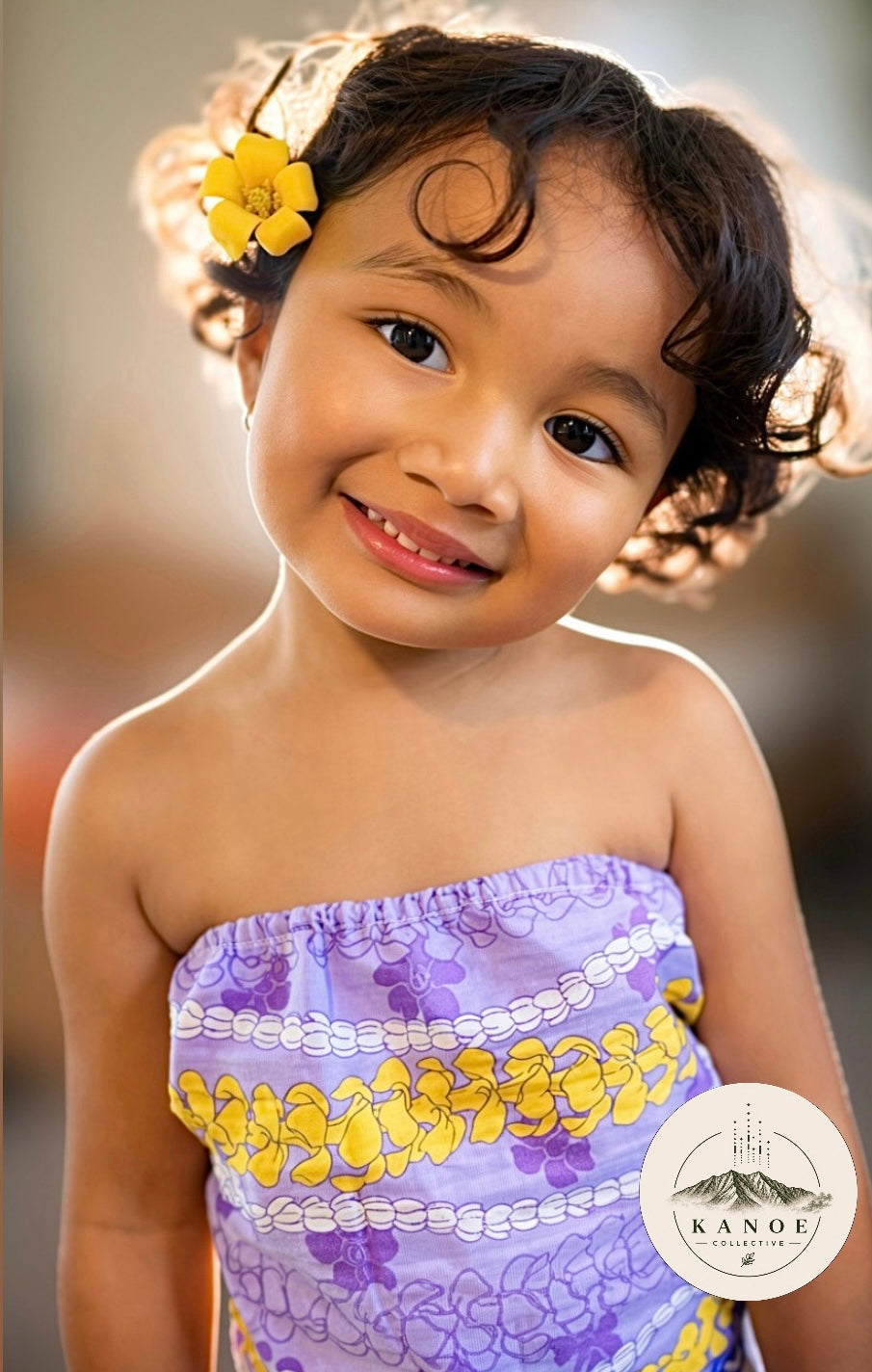 Keiki Top : Purple Pikake & Puakenikeni
