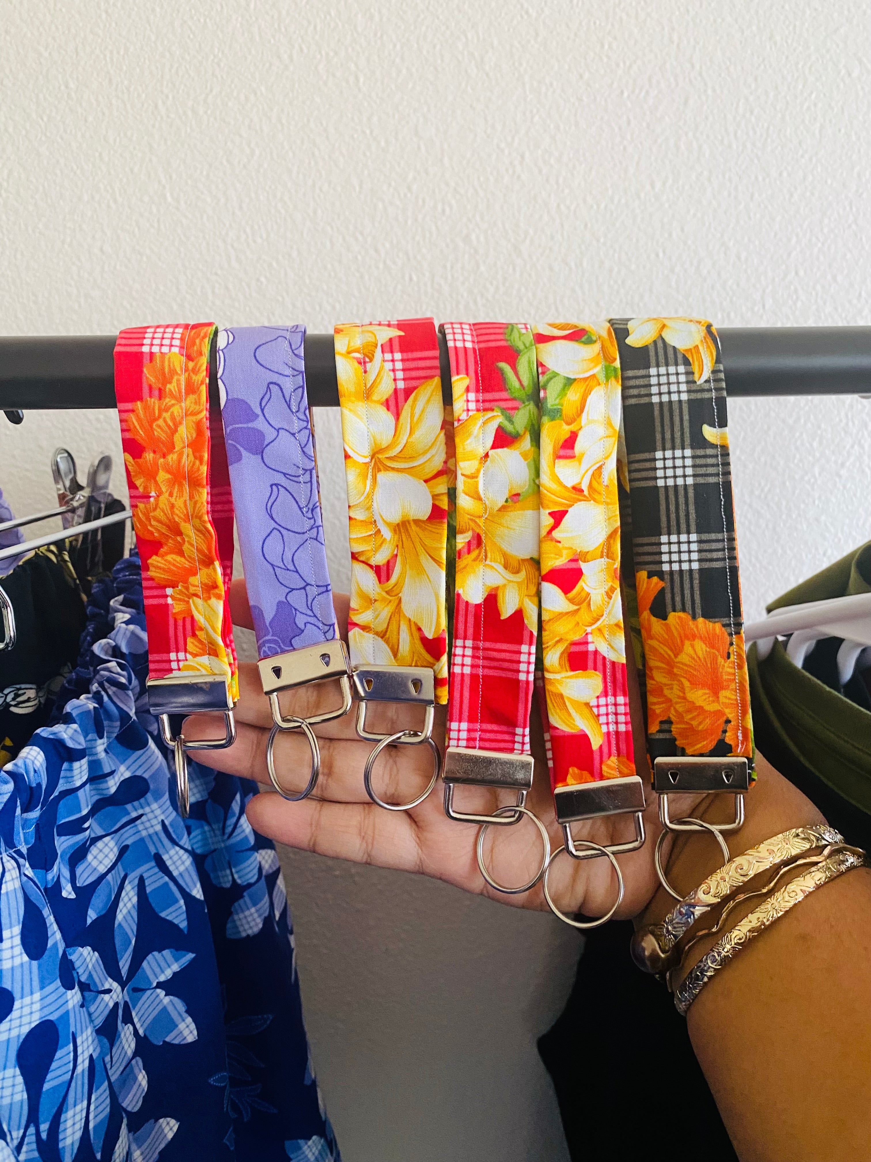 Fabric Keychains