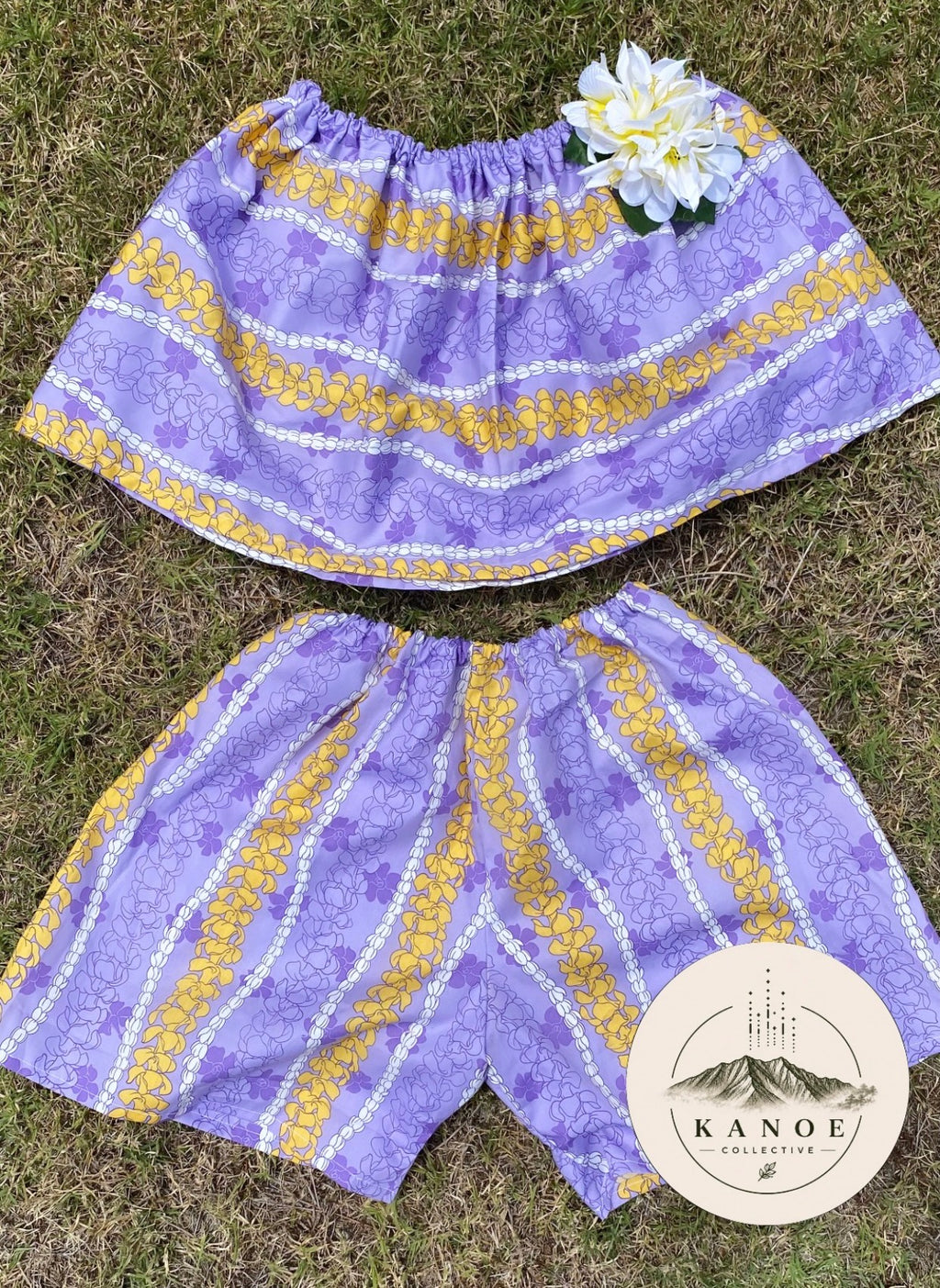 Purple Lei Set